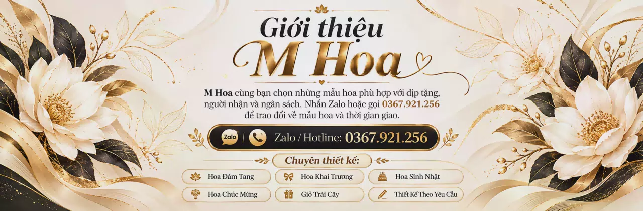 Ảnh bìa Shop hoa tươi Xã Phú Hoà Đồng Nai - Cùng bạn gửi lời cảm ơn